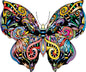 Colorful Butterfly Animal Wooden Puzzles