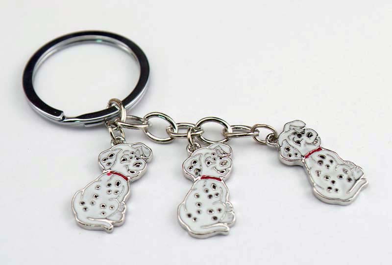 Dog car keychain