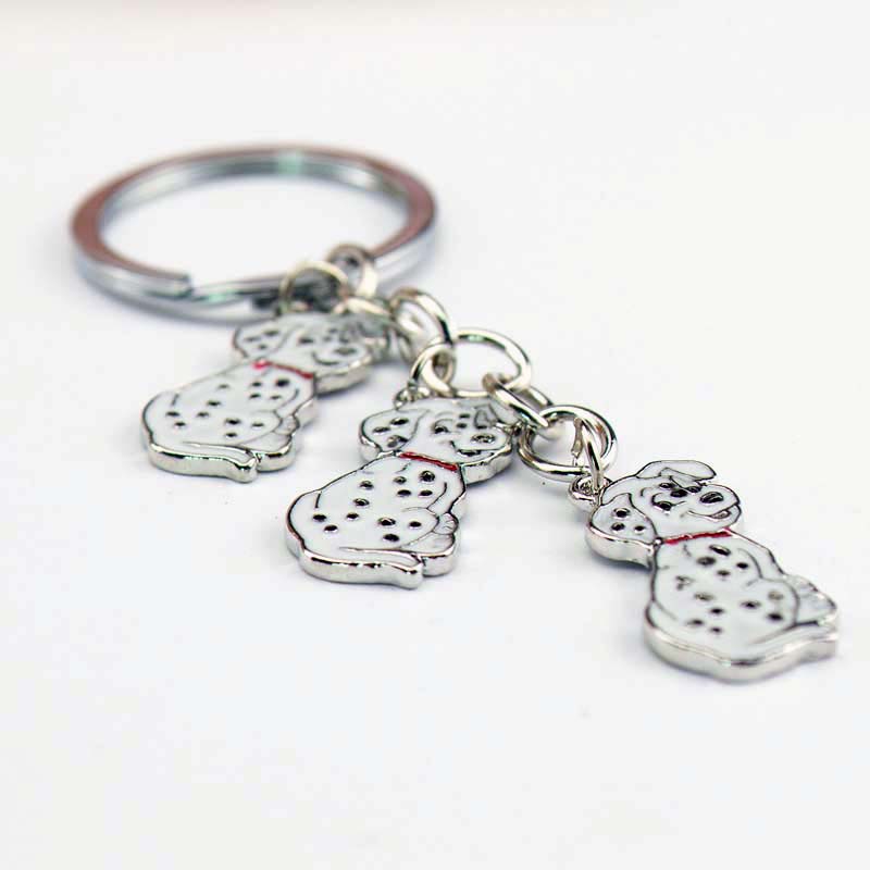 Dog car keychain