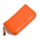 Leather men's card holder car key case