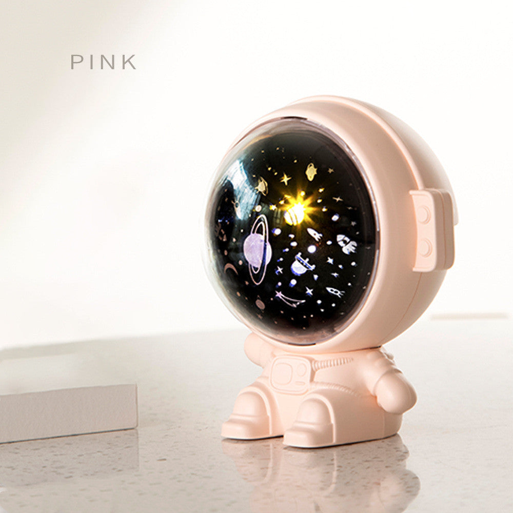 Galaxy Star Projector Starry Sky Night Light Astronaut Lamp Room Decor Gift Child Kids Baby Christmas Spaceman Projection