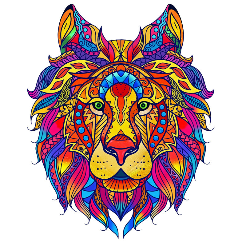 Colorful Butterfly Animal Wooden Puzzles