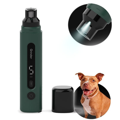 Dog & Cat Nail Grinder Electric Pet Nail Trimmers Rechargeable