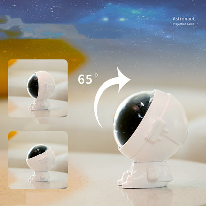 Galaxy Star Projector Starry Sky Night Light Astronaut Lamp Room Decor Gift Child Kids Baby Christmas Spaceman Projection