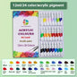 Propylene Paint Set 12ml Waterproof Beginner Children's Painting 12182436 Color Oil Painting