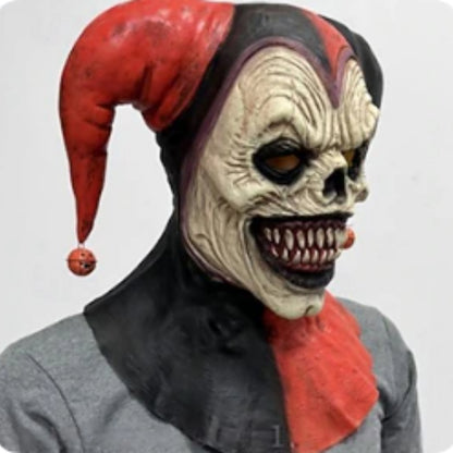 Halloween Funny Clown Mask Red Nose